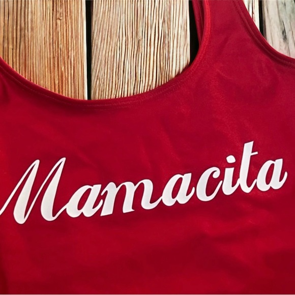 NWT Private Party Red Mamacita Swimsuit - Size M/L - Picture 2 of 6